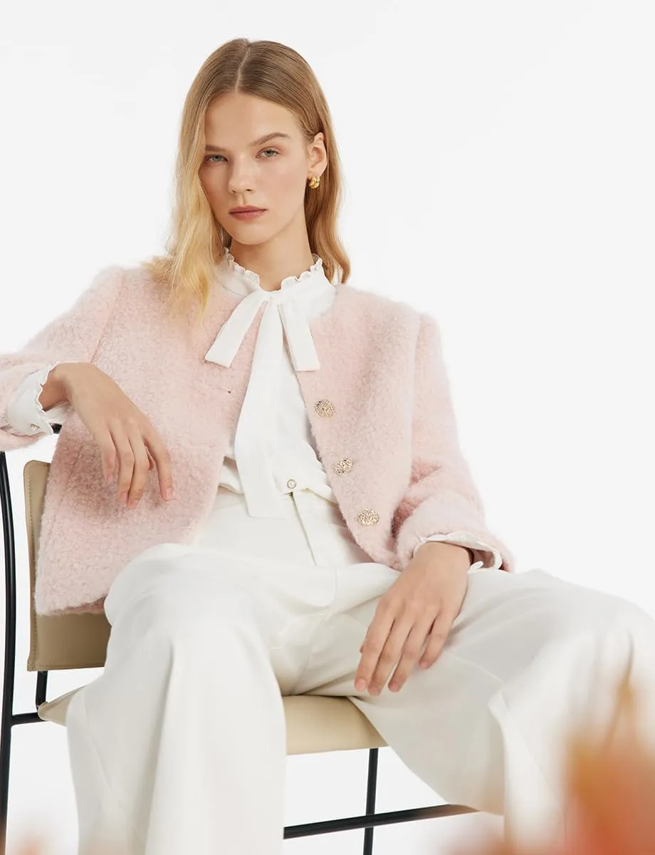 2025 Womens Casual Blazers Long Sleeve Work Office Open Front Suit Jacket Business Blazer