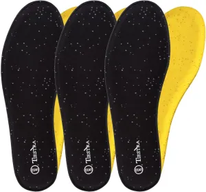 3 Pair -Shoe Inserts for Mens Memory Foam Insoles,Replacement Insoles for Work Boots Running Shoes, Cushion Shock Absorbing for Foot Pain Relief, Comfort Breathable Inner Soles Black 44EU,US11
