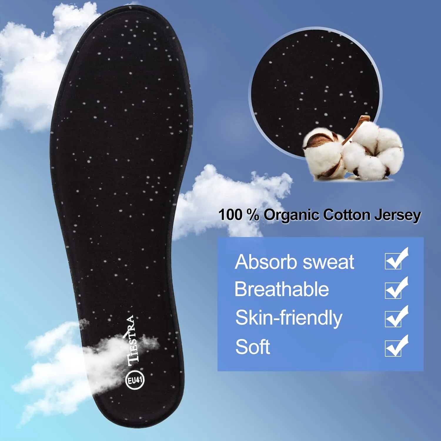 3 Pair -Shoe Inserts for Mens Memory Foam Insoles,Replacement Insoles for Work Boots Running Shoes, Cushion Shock Absorbing for Foot Pain Relief, Comfort Breathable Inner Soles Black 44EU,US11
