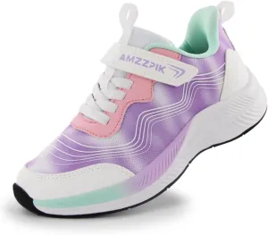 AMZZPIK Boys Girls Slip On Shoes Kids Tennis Lightweight Running Walking Sports Sneakers for Little Kid/Big Kid
