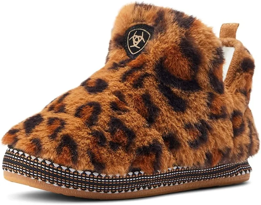 ARIAT Women's Warm Soft Acrylic/Wool Blend Upper Indoor/Outdoor Rubber Bottom Bootie Slippers