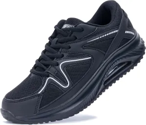 Autper Womens Walking Shoes Arch Support Orthotic Fashion Sneakers Tennis Shoes for Plantar Fasciitis Pain Relief US 6-11