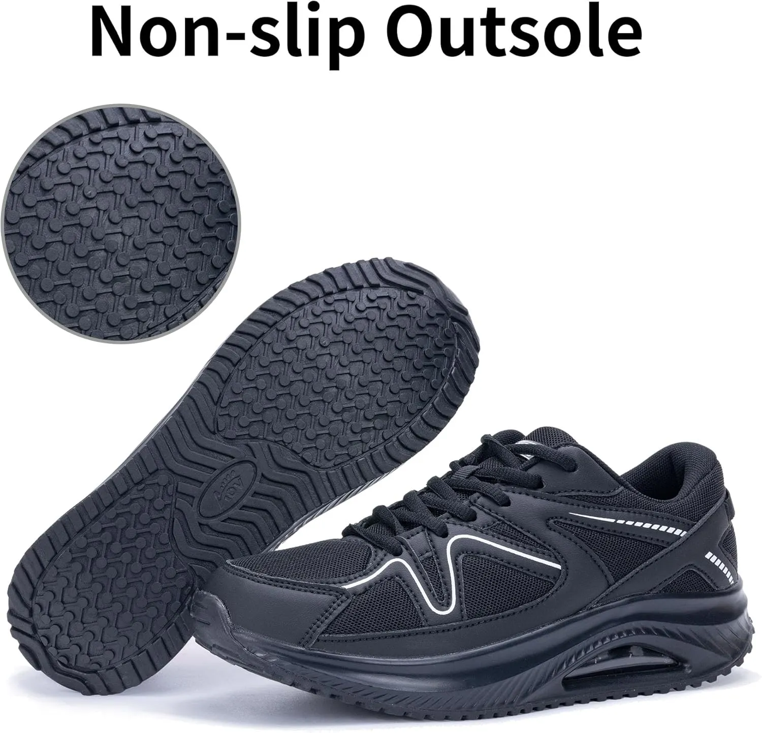 Autper Womens Walking Shoes Arch Support Orthotic Fashion Sneakers Tennis Shoes for Plantar Fasciitis Pain Relief US 6-11