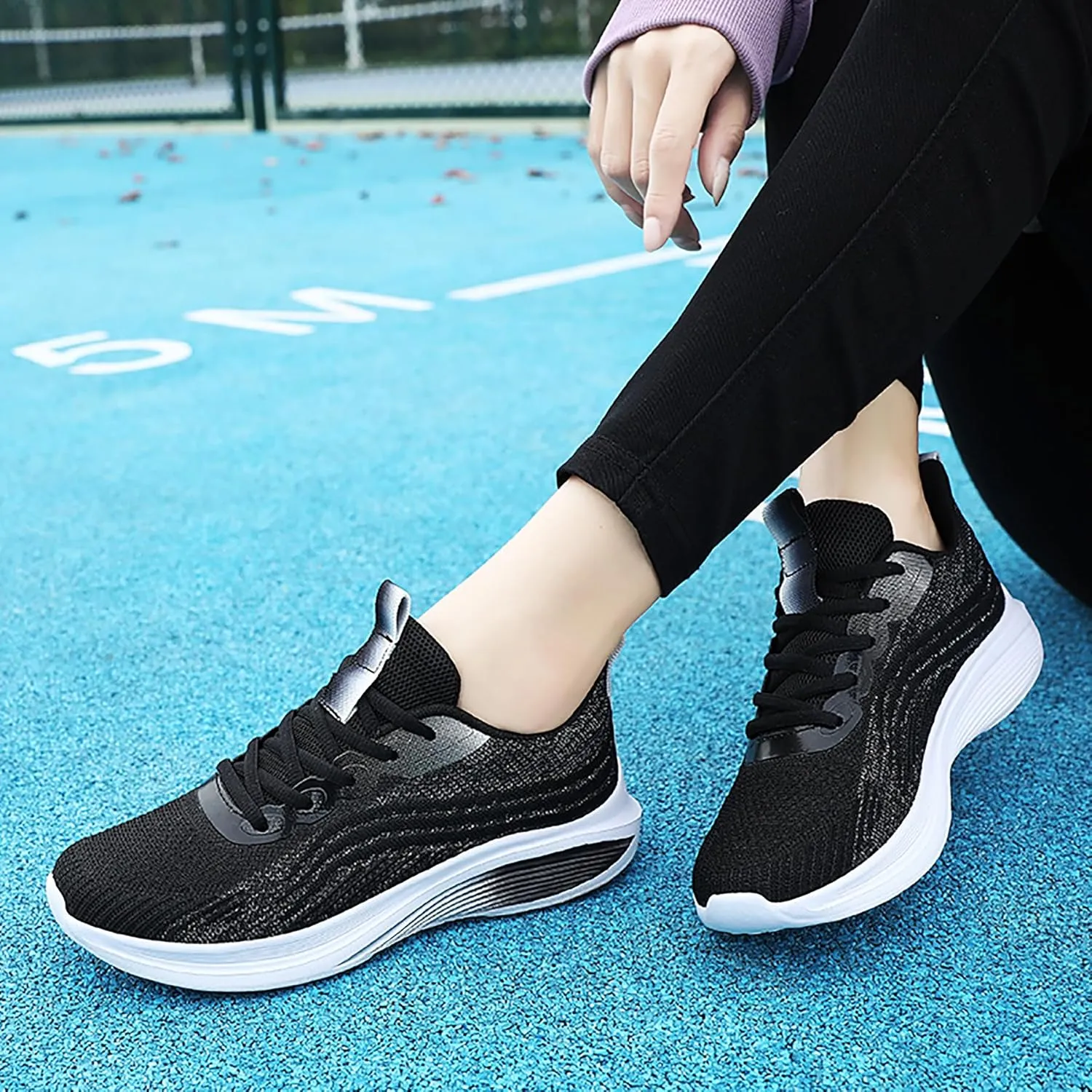 Azooken Men's Walking Shoes Jogging Tennis Footwear Fitness Road Running Fashion Sneakers