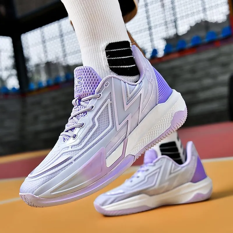 Basketball Shoes for Women Men Fashion Sneakers Breathable Comfortable Colorful Sport Non Slip Shoe