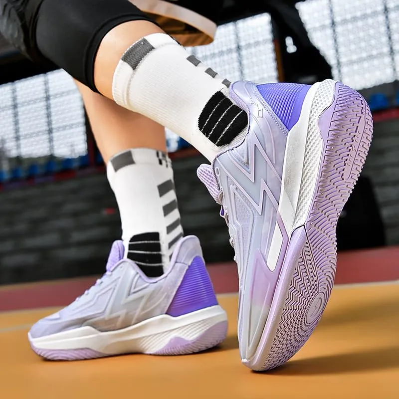 Basketball Shoes for Women Men Fashion Sneakers Breathable Comfortable Colorful Sport Non Slip Shoe