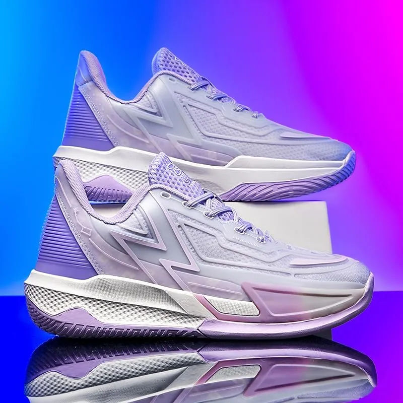 Basketball Shoes for Women Men Fashion Sneakers Breathable Comfortable Colorful Sport Non Slip Shoe