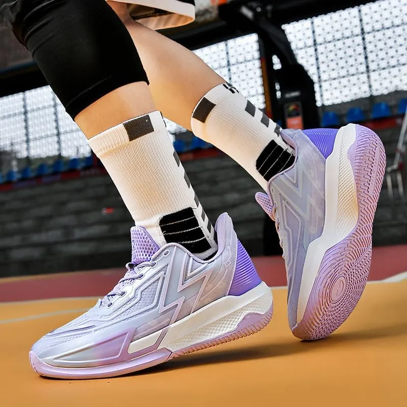 Basketball Shoes for Women Men Fashion Sneakers Breathable Comfortable Colorful Sport Non Slip Shoe