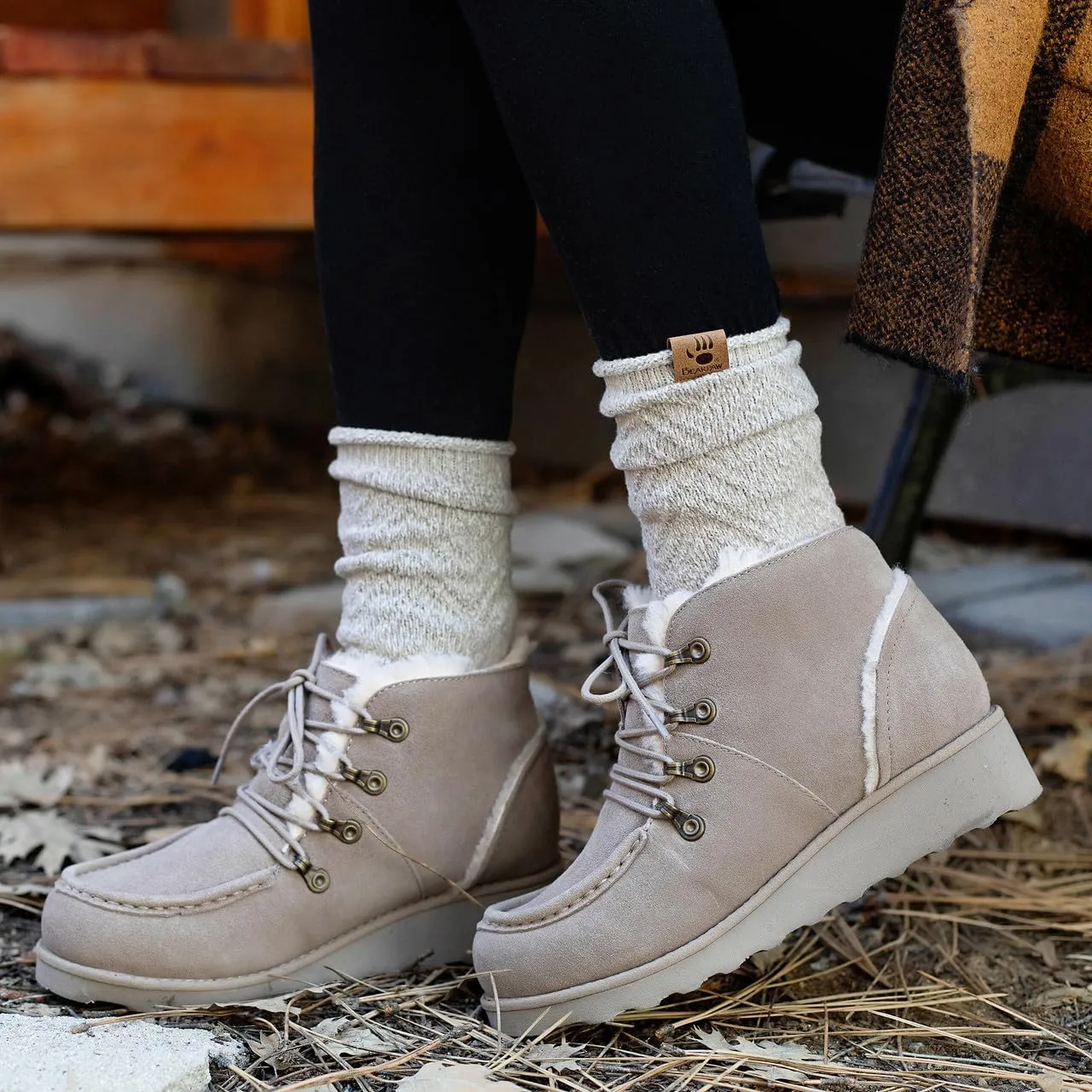 BEARPAW Women's Malinda Boot | Classic Suede Winter Boot