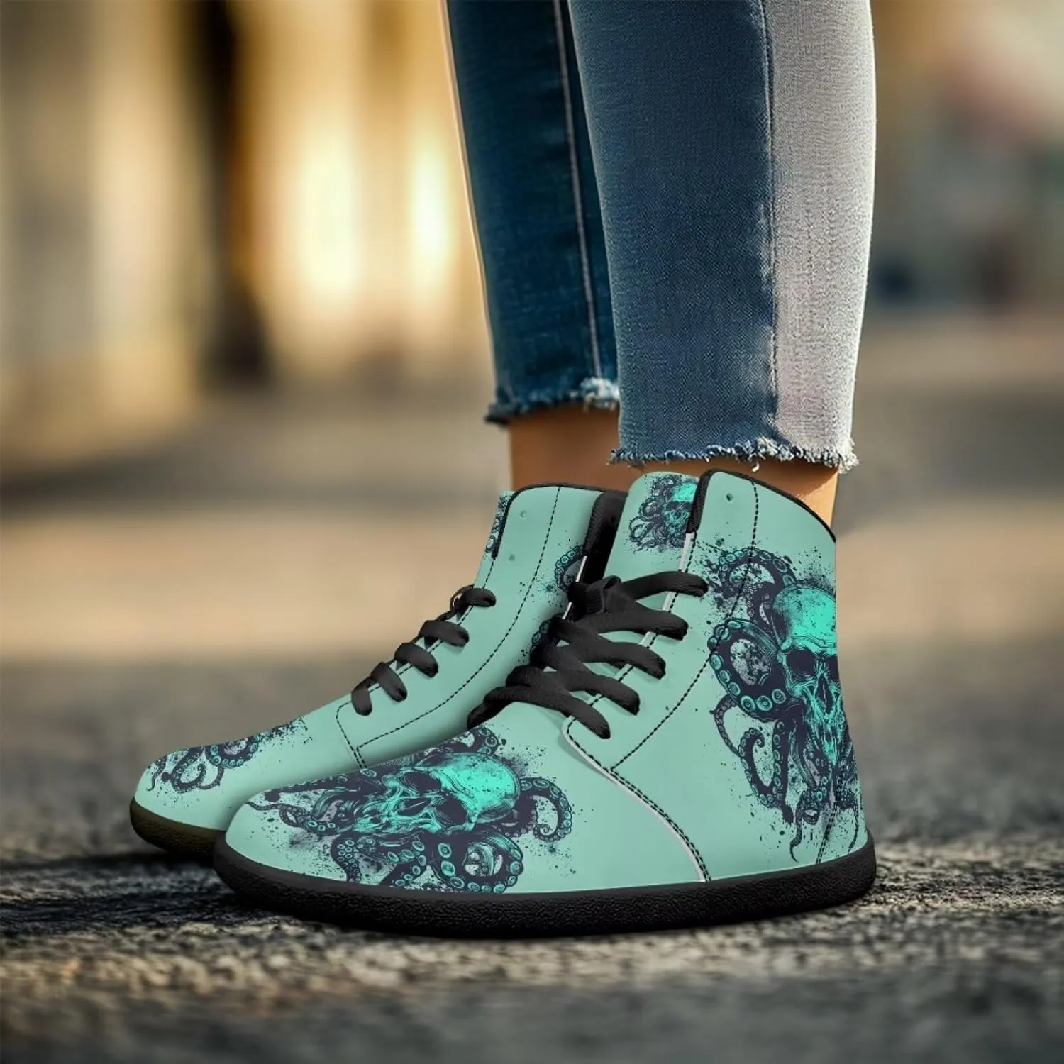 Binienty Mens Barefoot Shoes High Top Womens Minimalist Trail Running Barefoot Shoes Wide Toe Box