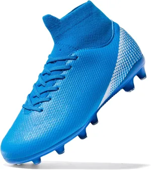 Boys Girls Soccer Cleats Kids Athletic Football Shoes Professional Training Sneakers