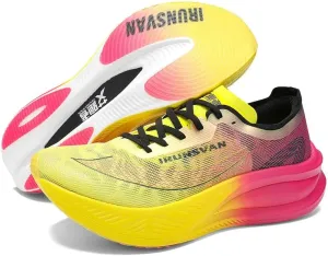 Carbon Plate Marathon Running Racing Shoes Men Professional Stable Supp ort Shock-Relief Ultra-Light Rebound Sneakers ﻿