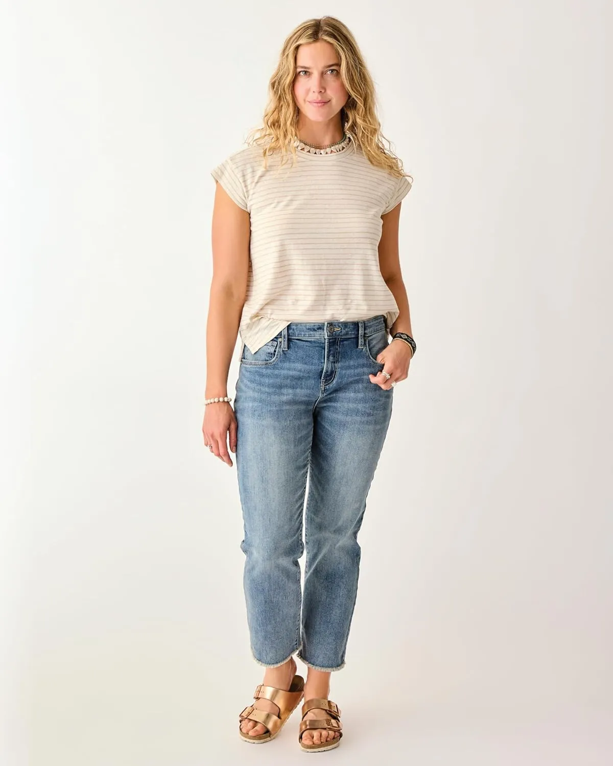 Carve Designs Women's Austin Crop Jean