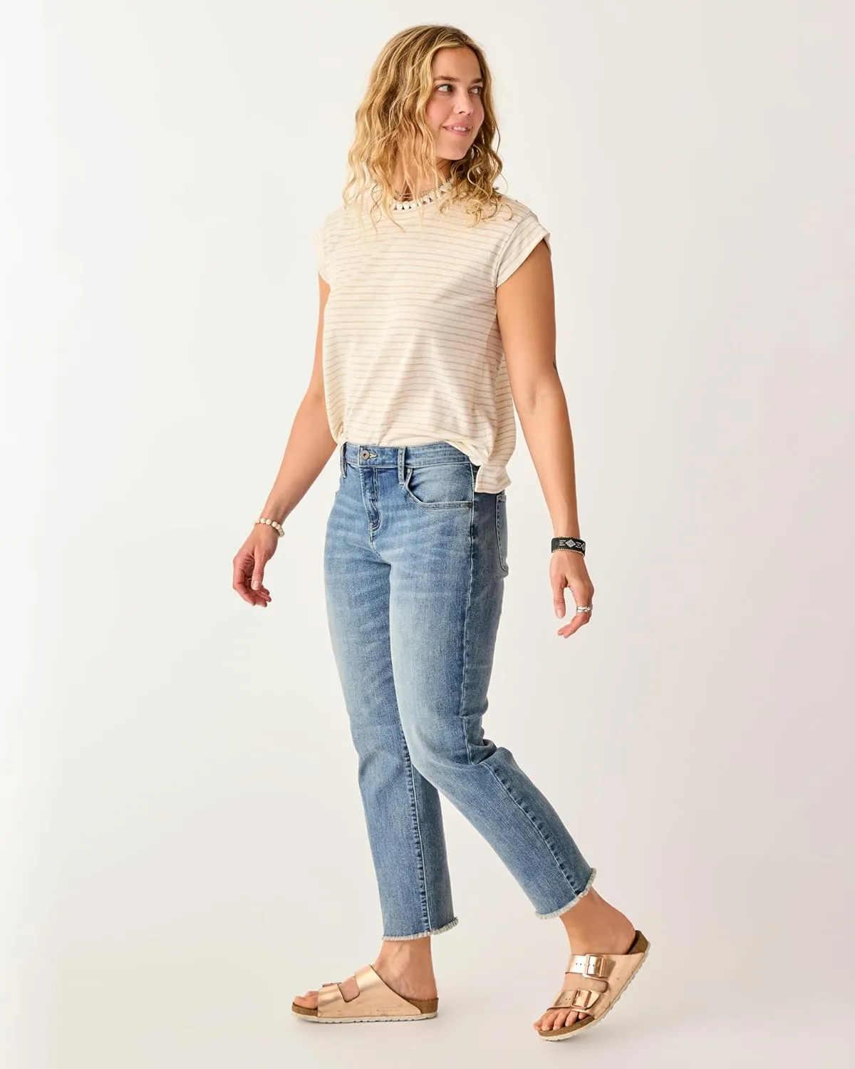 Carve Designs Women's Austin Crop Jean