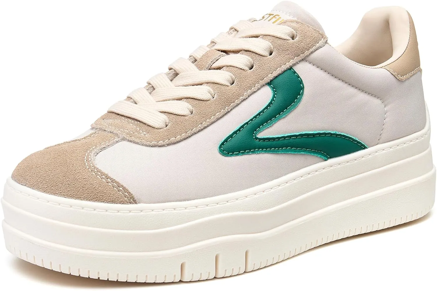 Cestfini Platform Sneakers for Women Fashion Sneakers Comfortable Tennis Shoes Casual Walking Shoes