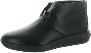 Clarks Unstructured Womens Tawnia Lace Suede Ankle Boots Black 9 Medium (B,M)