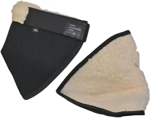 Click Horse Hock Shield, Horse Care Boots, Hock Shield for Horses w/ Fleece Lining, Prevents Hock Sores & Bed Sores, Tear Resistant Hock Protectors for Horses, Black w/ Green Trim