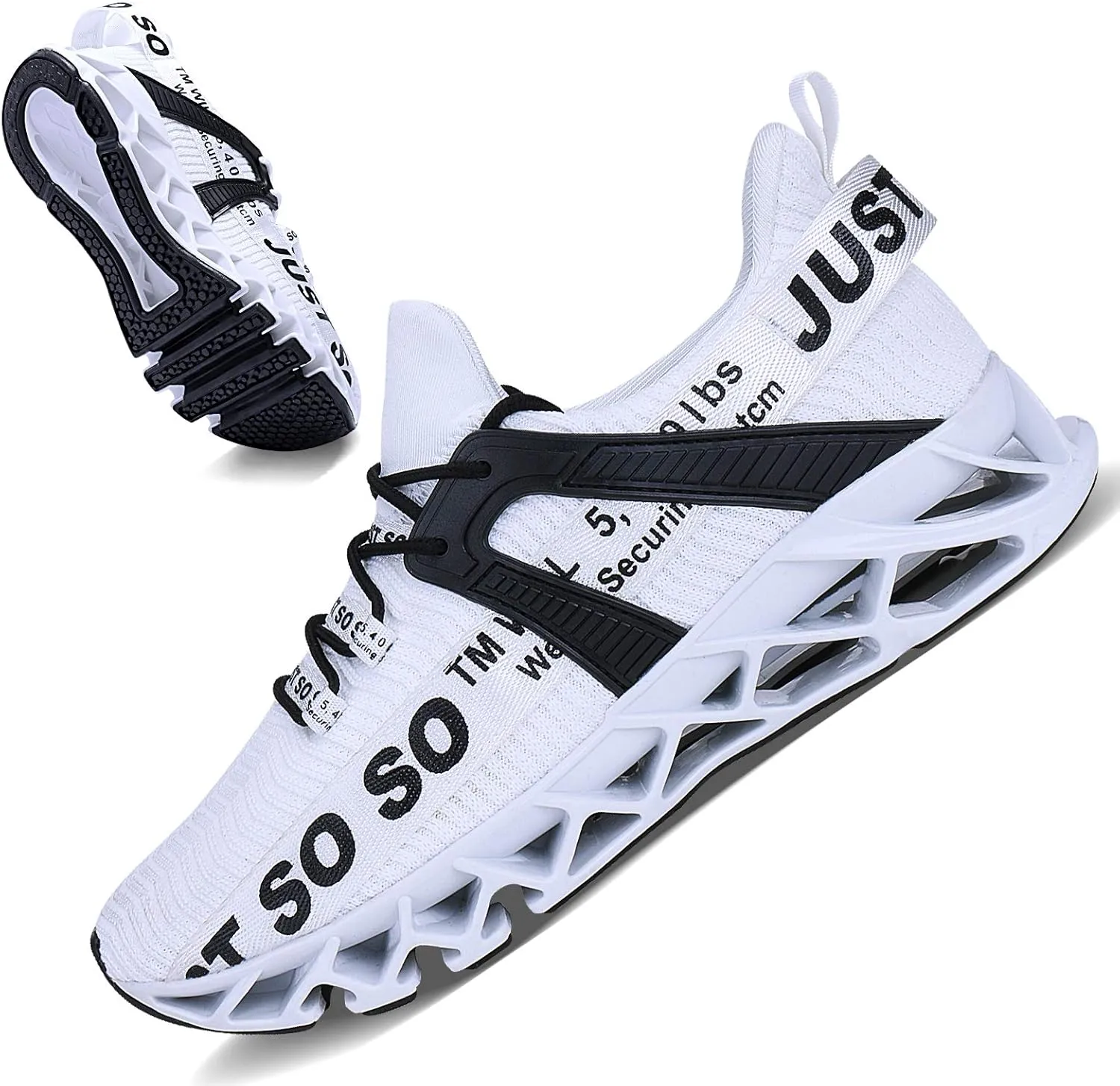 COKAFIL Mens Running Shoes Walking Athletic Blade Tennis Shoe