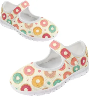 Coloranimal Mary Jane Shoes Women Casual Flat Shoes Women Dress Comfortable Mary Jane Flats Comfortable Walking Shoes Slip On Shoes Footwear