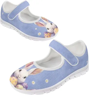 Coloranimal Mary Jane Shoes Women Slip On Shoes Casual Mary Jane Flat Womens Dressy Easter Theme Flats Shoes Women's Walking Shoes