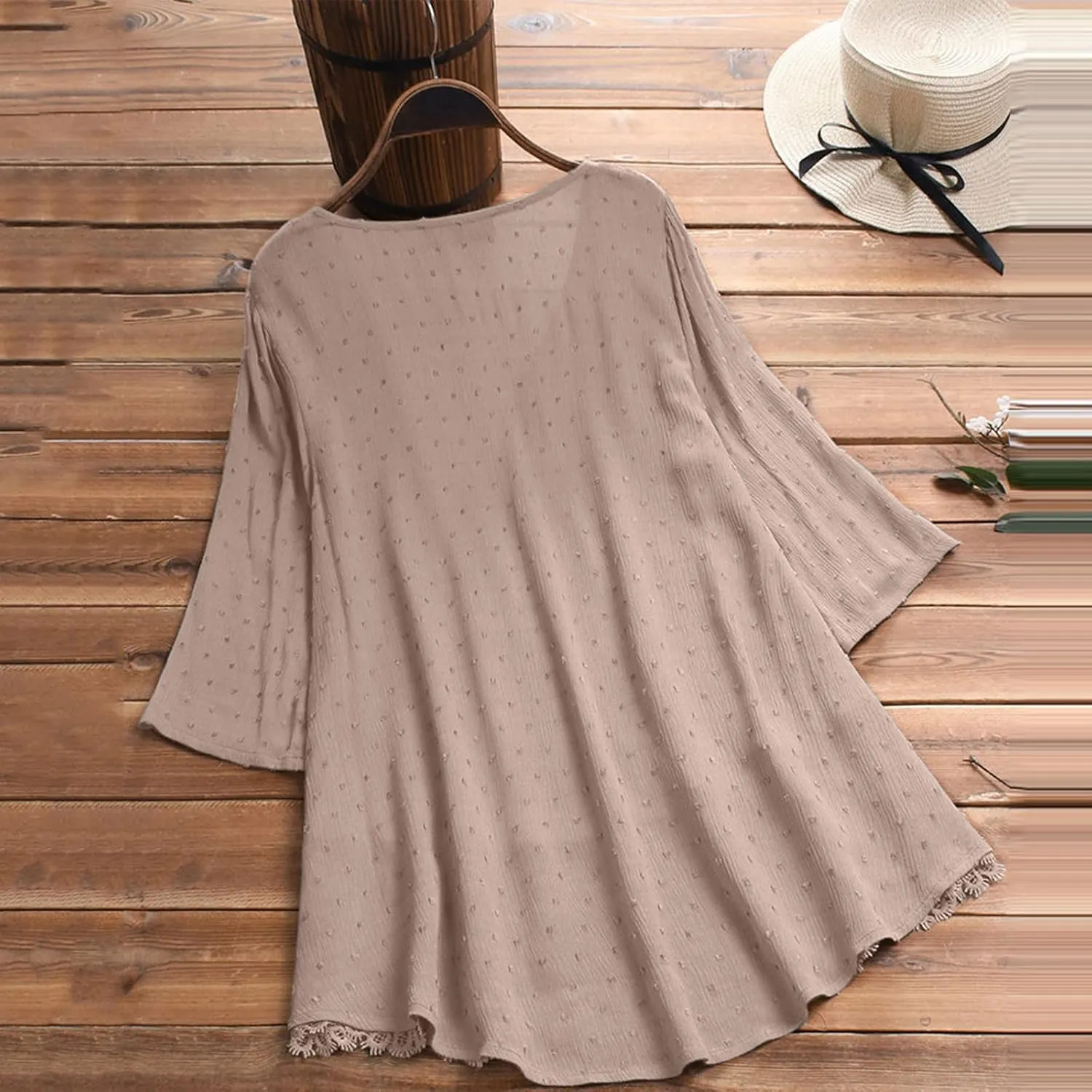 Cotton Linen Shirts for Women 2025 Loose Short Sleeve Chiffon Blouses Gauze Work Dress Shirts Business Casual Tops