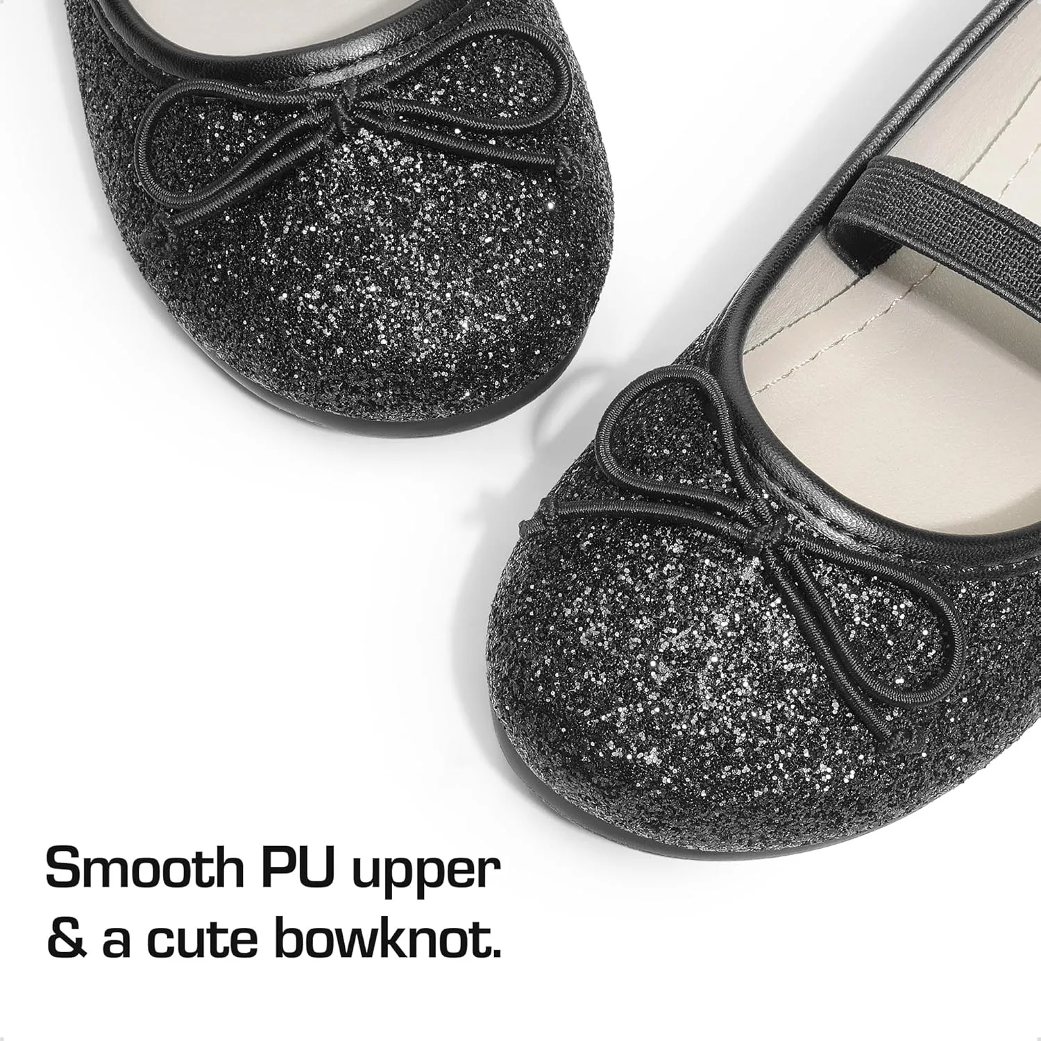DREAM PAIRS Toddler Girls Dress Shoes Party Wedding Flower Girl Ballet Flats