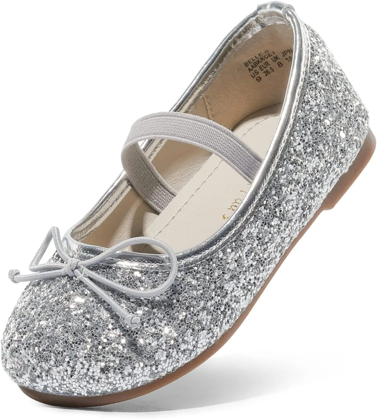 DREAM PAIRS Toddler Girls Dress Shoes Party Wedding Flower Girl Ballet Flats