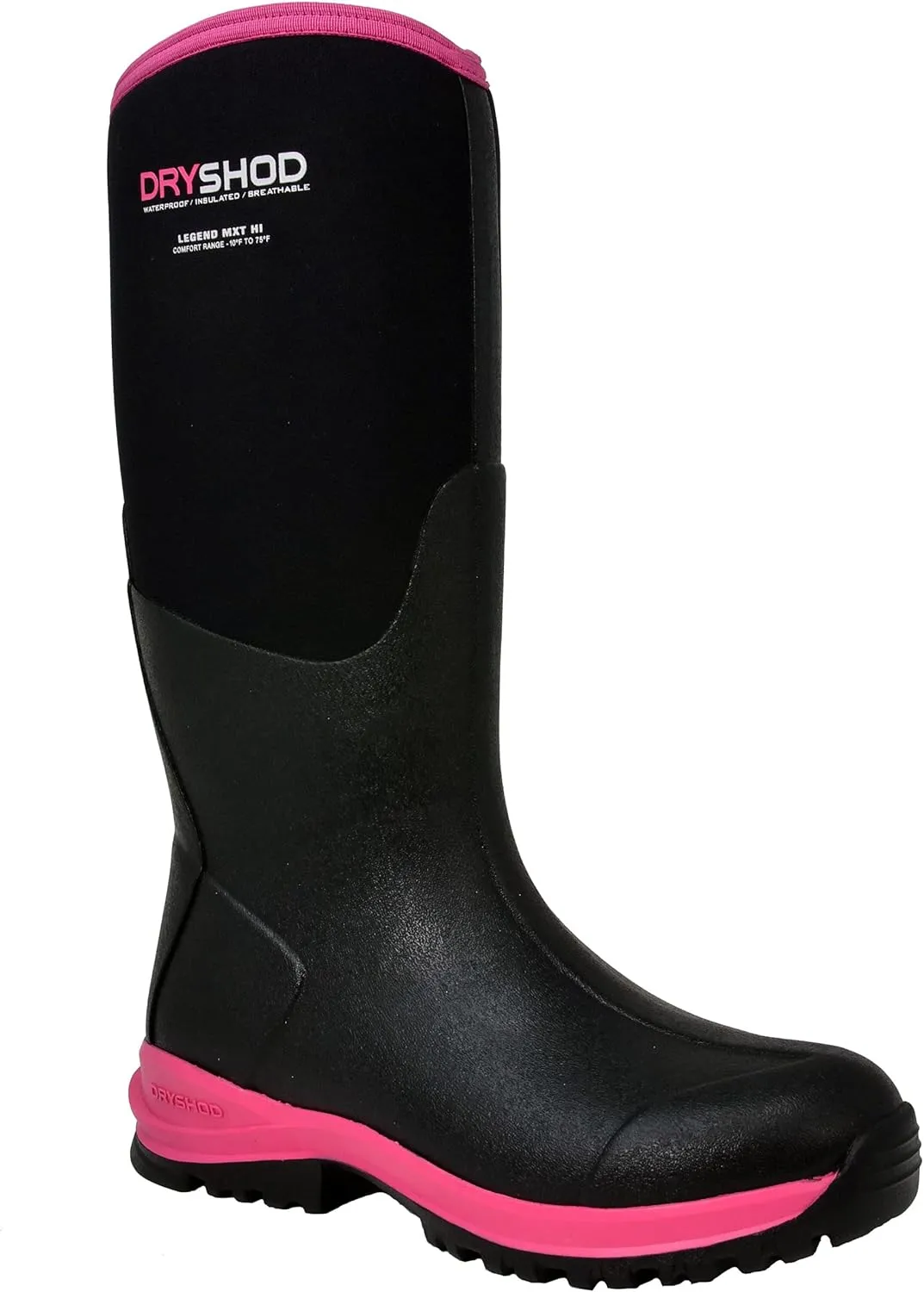 Dryshod Womens Legend MXT Adventure Hi Rubber Boots |Pull-On |Waterproof