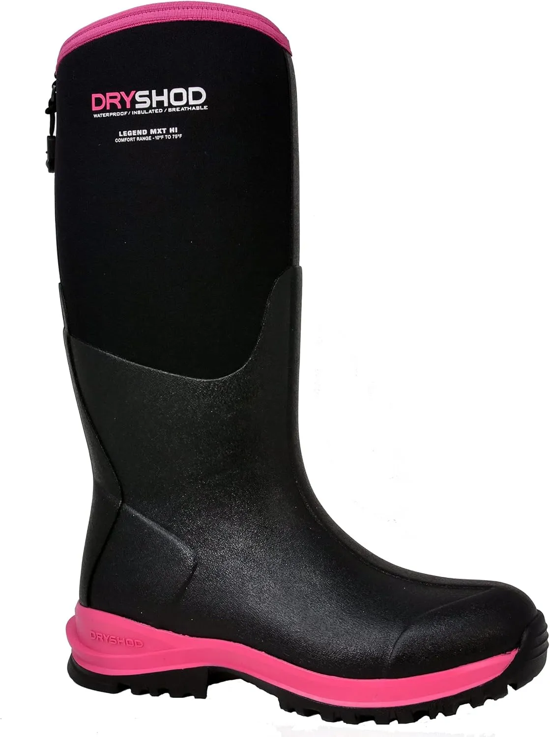 Dryshod Womens Legend MXT Adventure Hi Rubber Boots |Pull-On |Waterproof