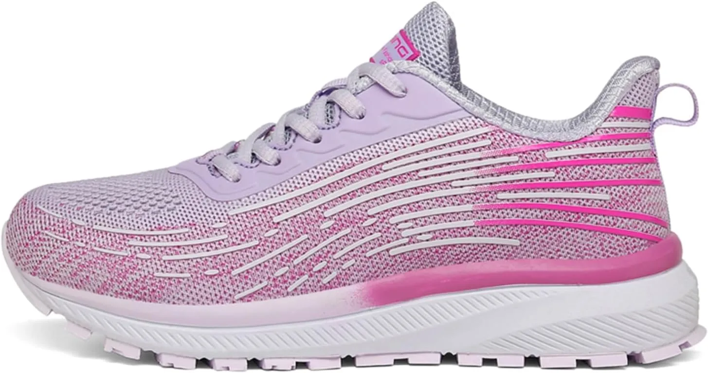 DUORO Womens Walking Shoes Comfortable Lightweight Breathable Non Slip Athletic Gym Workout Training Sneakers