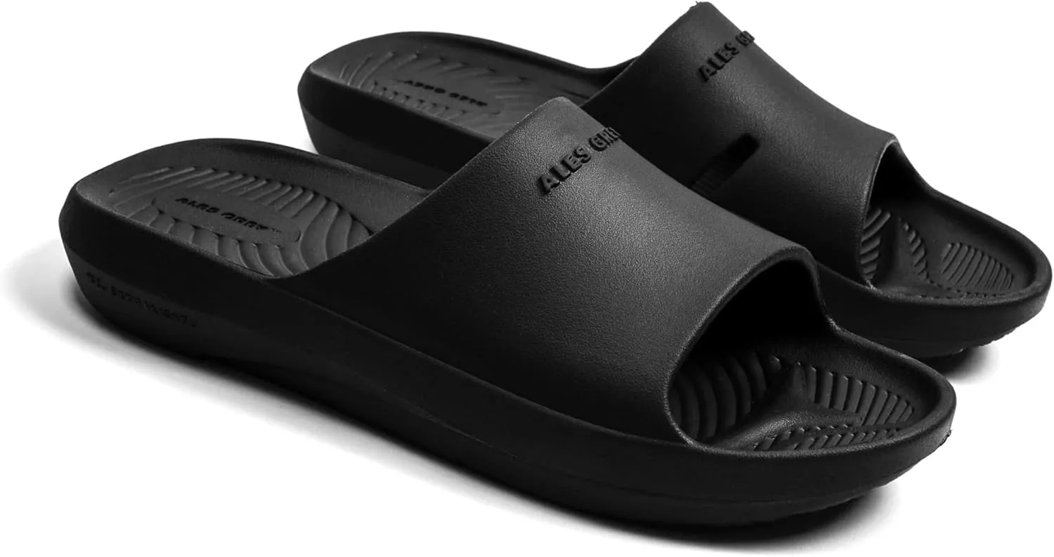 ECO Malibu Recovery Unisex Slides Slippers - Arch Support, Comfortable, Lightweight Sandals, Quick Drying, Indoor/Outdoor for Adult, Men & Women