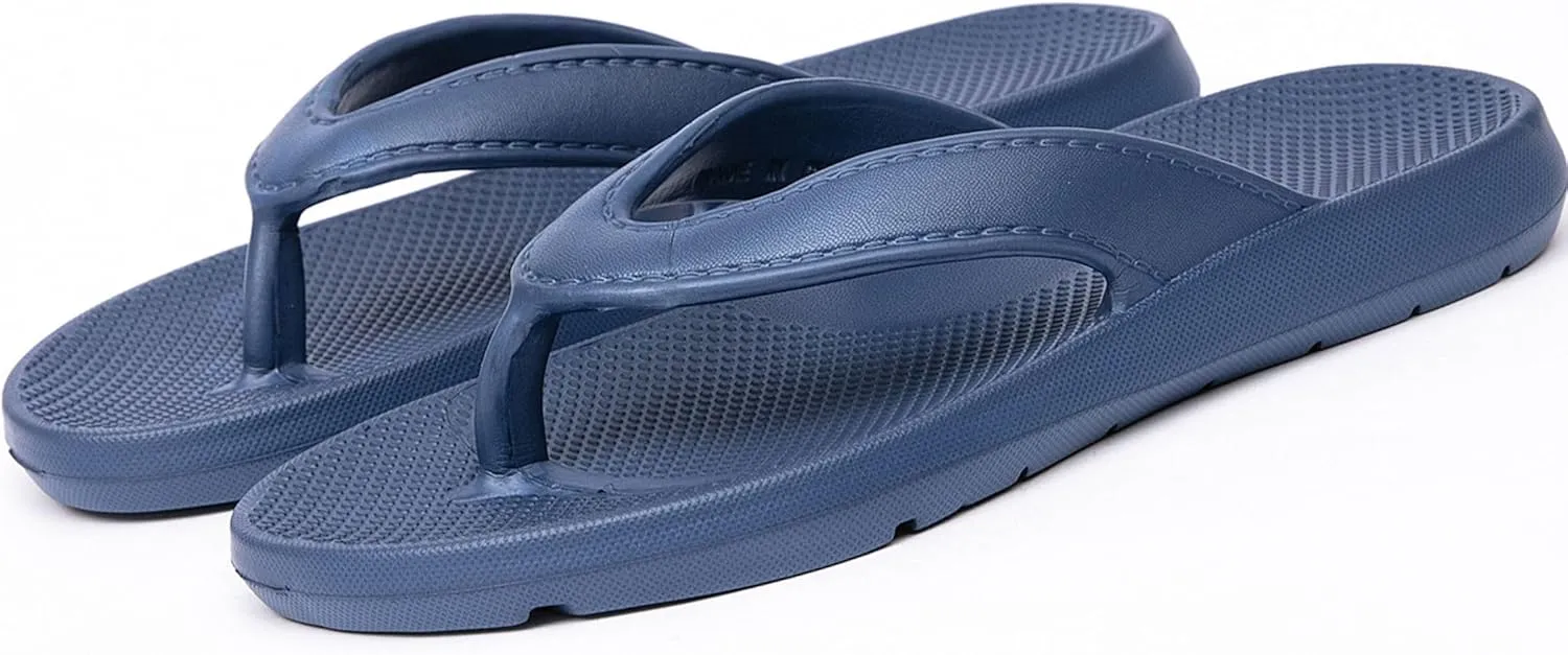 EVA Soft Comfort Flip-flops Sandals for Women and Men Slides Sandals for Women Cloud Flip-flops Slippers with Thick Sole Non-Slip Indoor and Bathroom Sandals for Ultimate Comfort
