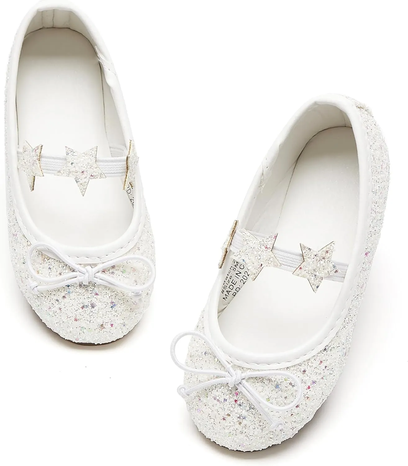 Felix & Flora Toddler Flower Girl Mary Jane Shoes - Little Girls Dress Flats Princess Wedding Party