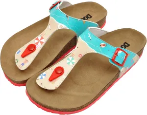 Flip Flops for Women - Vegan Leather and Handmade Thong Sandals for Women
