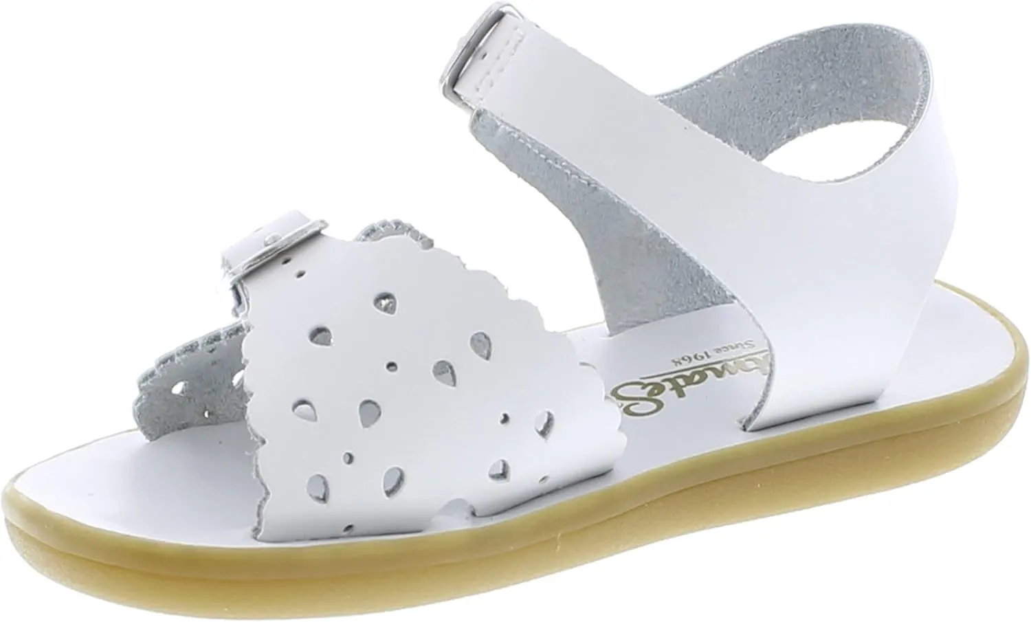 FOOTMATES Ariel and Eco-Ariel Waterproof Sandals for Girls and Boys with Slip-Resistant, Non-Marking Outsoles and Strap Closure for Infants, Toddlers, and Kids Ages 0-12