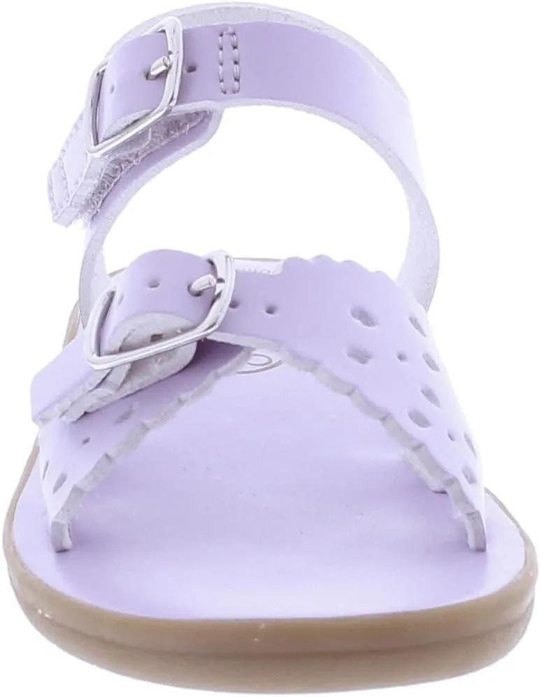 FOOTMATES Ariel and Eco-Ariel Waterproof Sandals for Girls and Boys with Slip-Resistant, Non-Marking Outsoles and Strap Closure for Infants, Toddlers, and Kids Ages 0-12