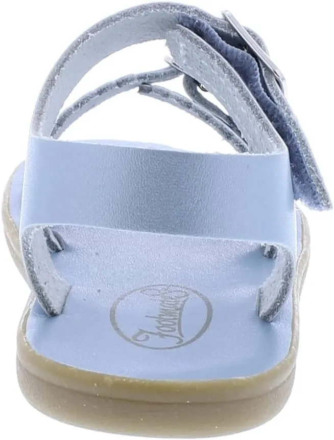 FOOTMATES Ariel and Eco-Ariel Waterproof Sandals for Girls and Boys with Slip-Resistant, Non-Marking Outsoles and Strap Closure for Infants, Toddlers, and Kids Ages 0-12
