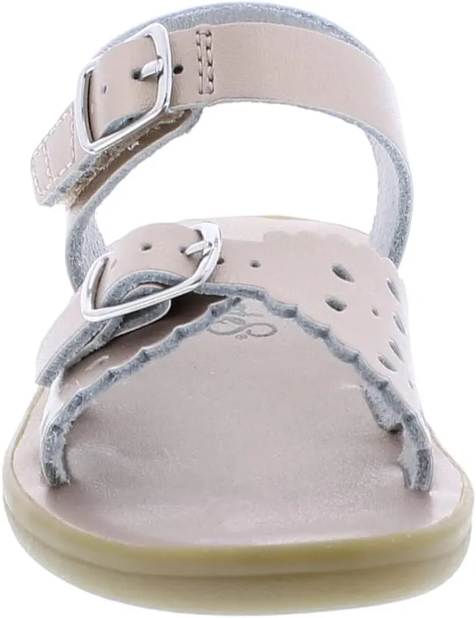 FOOTMATES Ariel and Eco-Ariel Waterproof Sandals for Girls and Boys with Slip-Resistant, Non-Marking Outsoles and Strap Closure for Infants, Toddlers, and Kids Ages 0-12