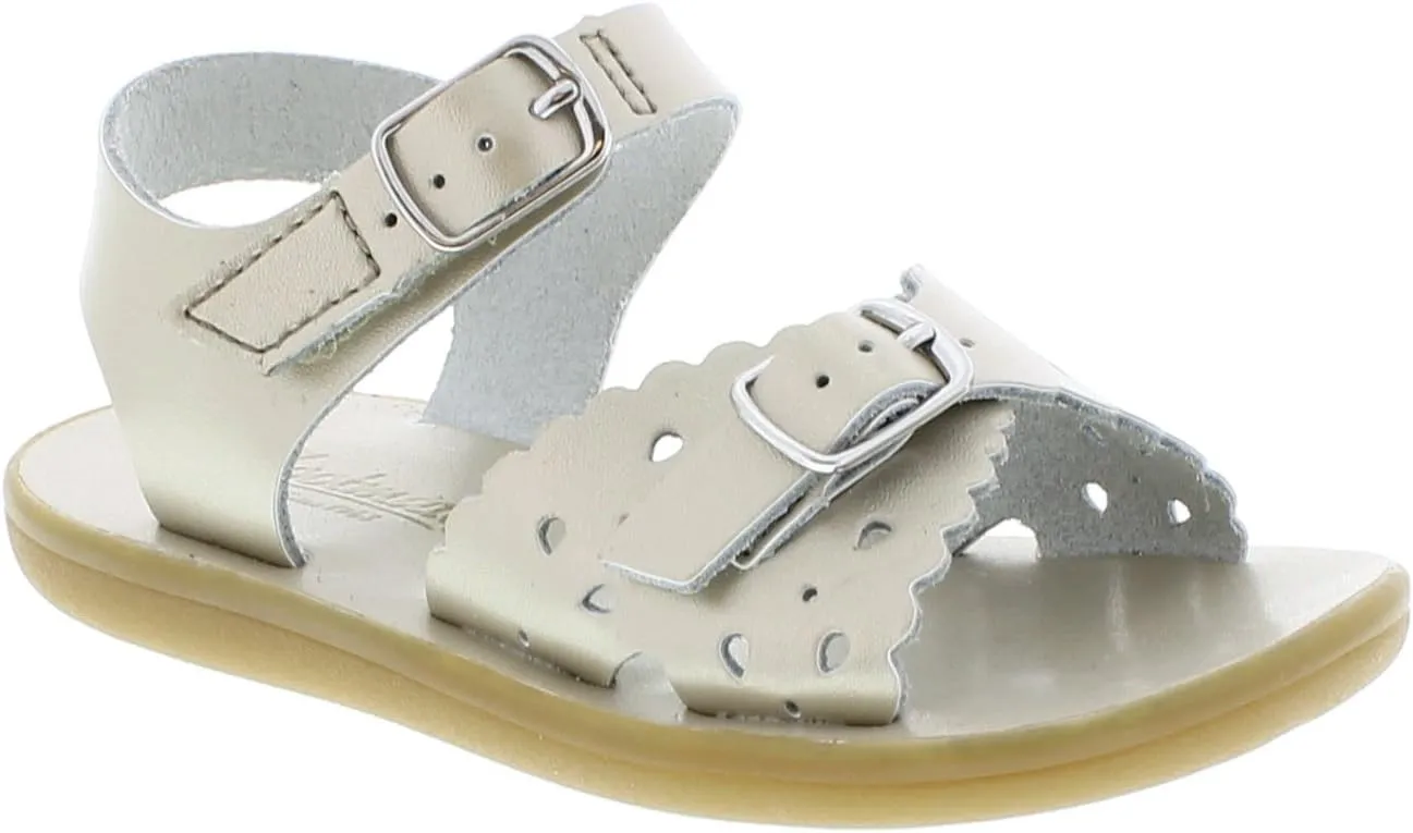 FOOTMATES Ariel and Eco-Ariel Waterproof Sandals for Girls and Boys with Slip-Resistant, Non-Marking Outsoles and Strap Closure for Infants, Toddlers, and Kids Ages 0-12