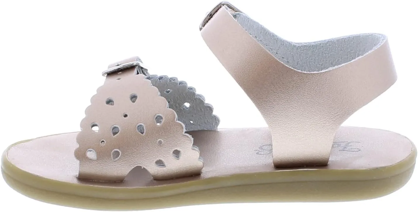 FOOTMATES Ariel and Eco-Ariel Waterproof Sandals for Girls and Boys with Slip-Resistant, Non-Marking Outsoles and Strap Closure for Infants, Toddlers, and Kids Ages 0-12