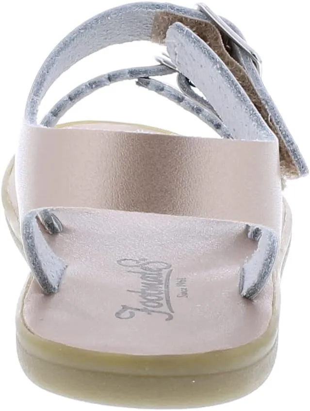 FOOTMATES Ariel and Eco-Ariel Waterproof Sandals for Girls and Boys with Slip-Resistant, Non-Marking Outsoles and Strap Closure for Infants, Toddlers, and Kids Ages 0-12