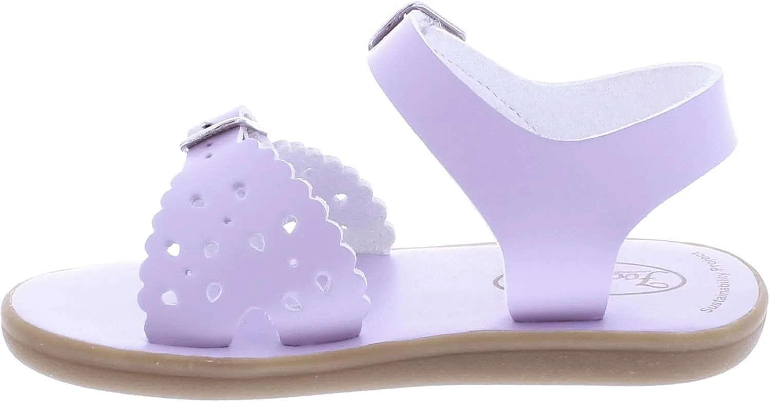 FOOTMATES Ariel and Eco-Ariel Waterproof Sandals for Girls and Boys with Slip-Resistant, Non-Marking Outsoles and Strap Closure for Infants, Toddlers, and Kids Ages 0-12