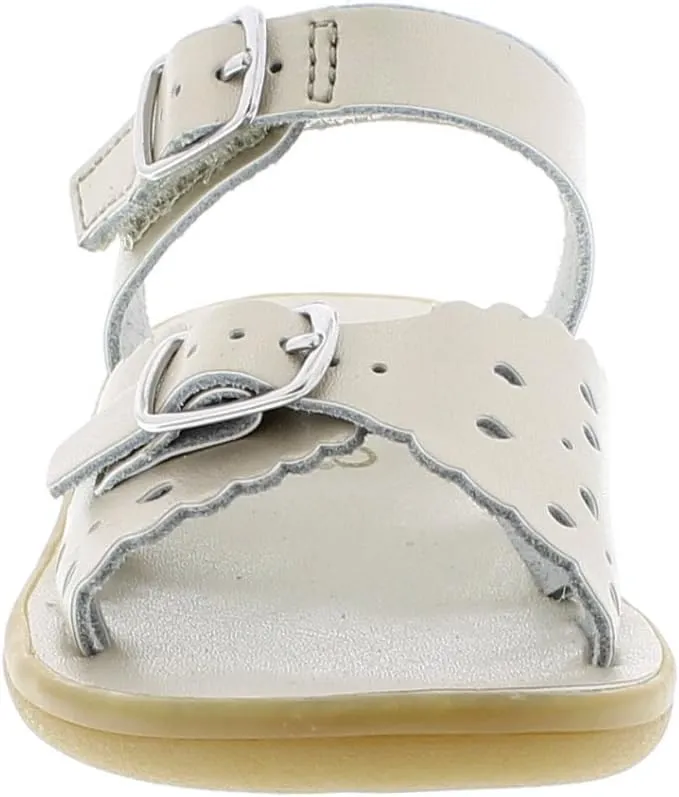 FOOTMATES Ariel and Eco-Ariel Waterproof Sandals for Girls and Boys with Slip-Resistant, Non-Marking Outsoles and Strap Closure for Infants, Toddlers, and Kids Ages 0-12