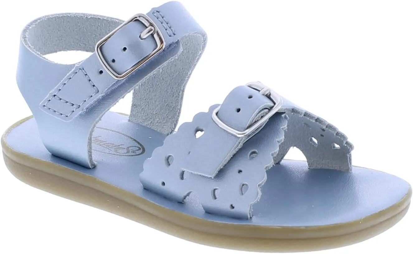 FOOTMATES Ariel and Eco-Ariel Waterproof Sandals for Girls and Boys with Slip-Resistant, Non-Marking Outsoles and Strap Closure for Infants, Toddlers, and Kids Ages 0-12