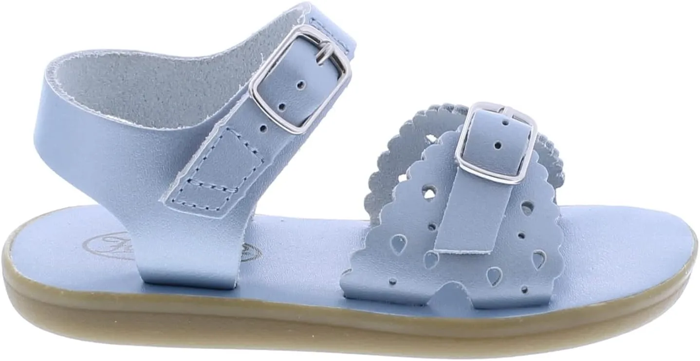 FOOTMATES Ariel and Eco-Ariel Waterproof Sandals for Girls and Boys with Slip-Resistant, Non-Marking Outsoles and Strap Closure for Infants, Toddlers, and Kids Ages 0-12