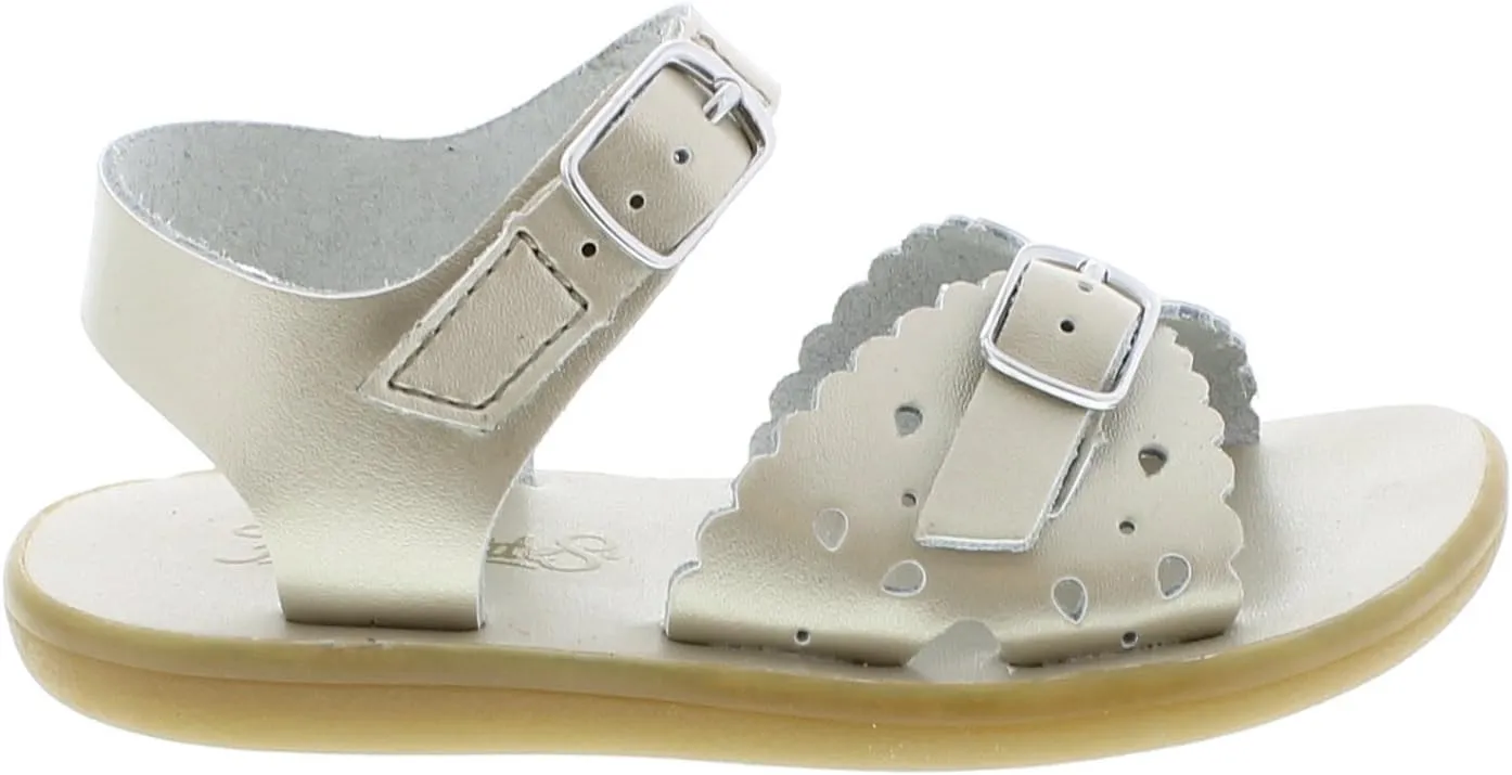 FOOTMATES Ariel and Eco-Ariel Waterproof Sandals for Girls and Boys with Slip-Resistant, Non-Marking Outsoles and Strap Closure for Infants, Toddlers, and Kids Ages 0-12