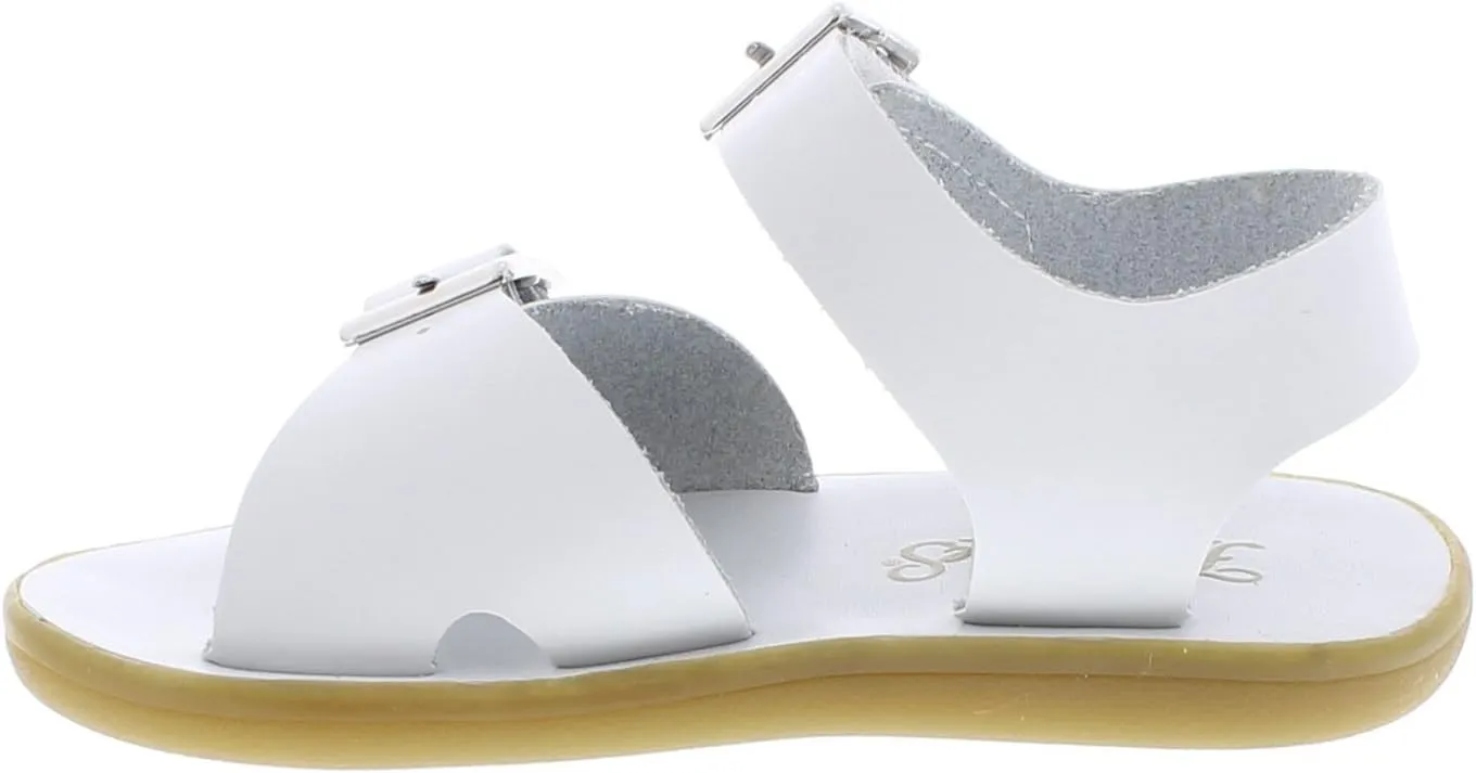 FOOTMATES Tide and Eco-Tide Waterproof Sandals for Boys and Girls with Slip-Resistant, Non-Marking Outsoles and Strap Closure for Infants, Toddlers, and Little Kids Ages 0-8