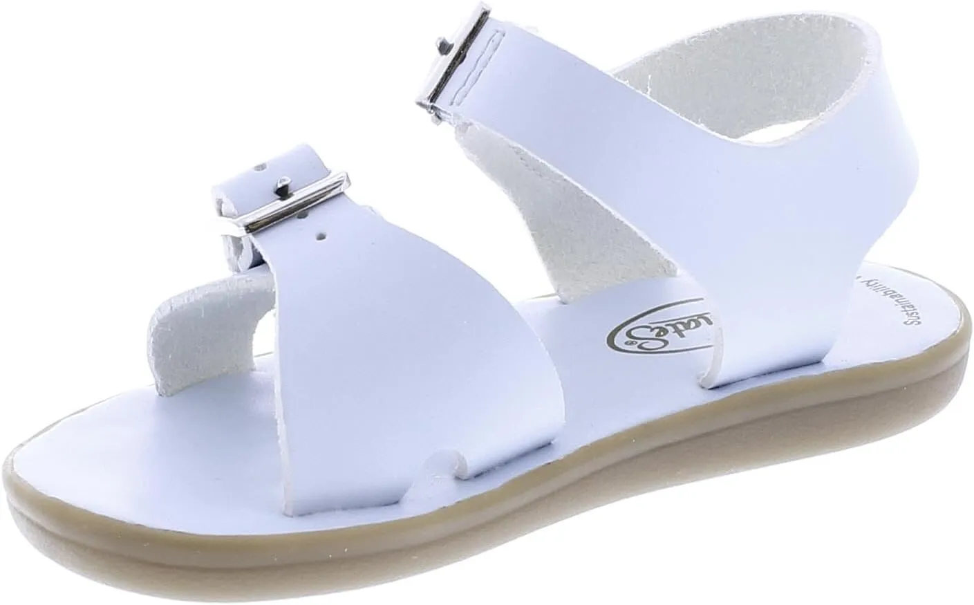 FOOTMATES Tide and Eco-Tide Waterproof Sandals for Boys and Girls with Slip-Resistant, Non-Marking Outsoles and Strap Closure for Infants, Toddlers, and Little Kids Ages 0-8