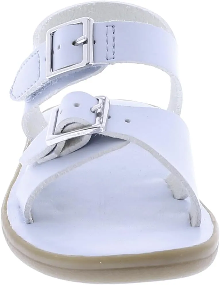 FOOTMATES Tide and Eco-Tide Waterproof Sandals for Boys and Girls with Slip-Resistant, Non-Marking Outsoles and Strap Closure for Infants, Toddlers, and Little Kids Ages 0-8