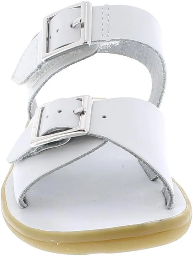 FOOTMATES Tide and Eco-Tide Waterproof Sandals for Boys and Girls with Slip-Resistant, Non-Marking Outsoles and Strap Closure for Infants, Toddlers, and Little Kids Ages 0-8